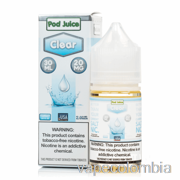 Vape Kit Completo Clear - Jugo De Vaina - 30ml 55mg